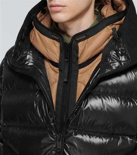 burberry tansley down jacket|Burberry cashmere cape jacket.